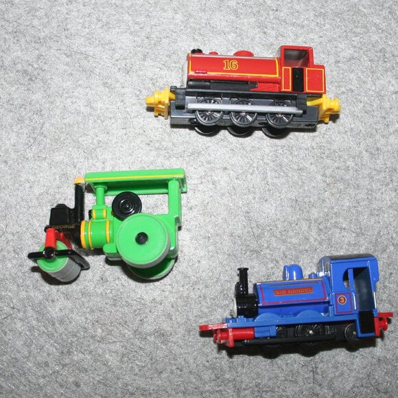 Vtg. (3) Thomas Tank Engine & Friends Diecast Magnetic Trains Ertl Lot 3 1990's - Picture 1 of 7